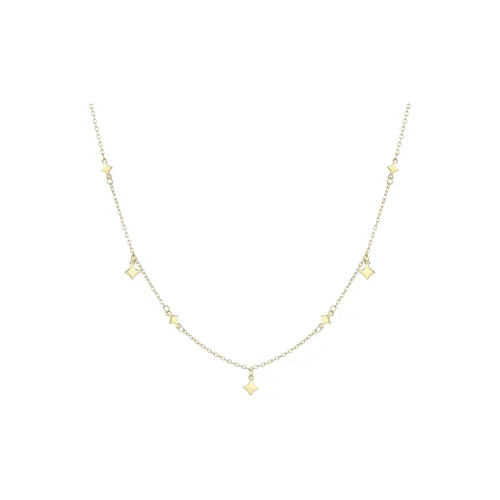 MISS XIA JWY Золото-покрытое Медное Ожерелье Женское