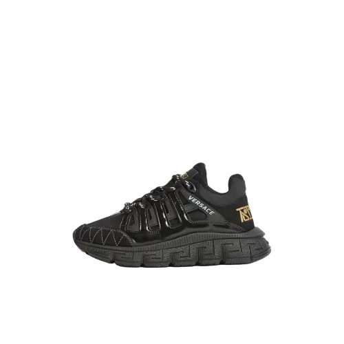 VERSACE Trigreca MID Топ Kids Lifestyle Shoes Black Kids