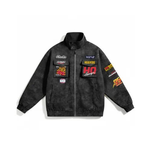 HUANQIU Унисекс Кожаные куртки