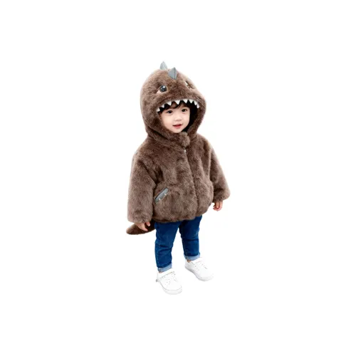 Aisina Хлопковый пуховик для детей 3-7 лет