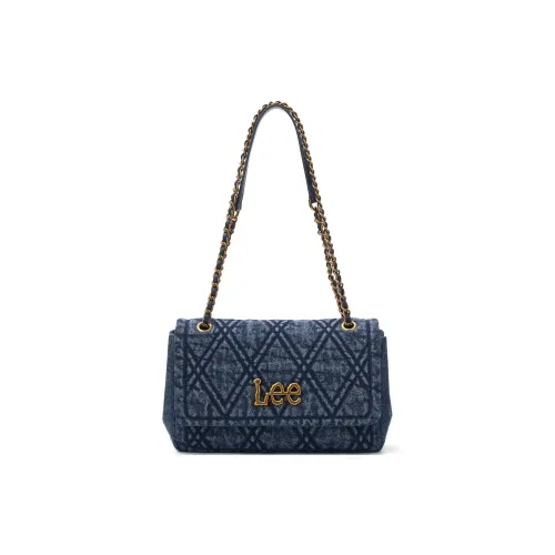 Lee ПУ (полиуретан) Сумка через плечо Стандартная Унисекс Haze Синий