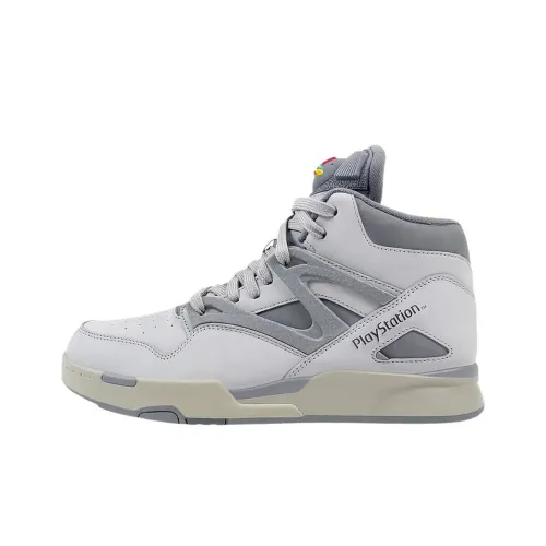 PLAYSTATION x REEBOK Pump Omni Zone 2 Винтажные баскетбольные кроссовки Мужской Серый