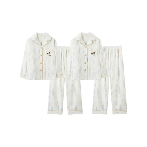 YUZHAOLIN Pajama Комплект Осенний и Зимний Унисекс