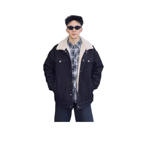 BEAR UNION Черный Унисекс Куртки