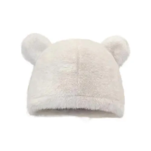 BUBM Искусственный мех плюшевый мех шапки-бини унисекс