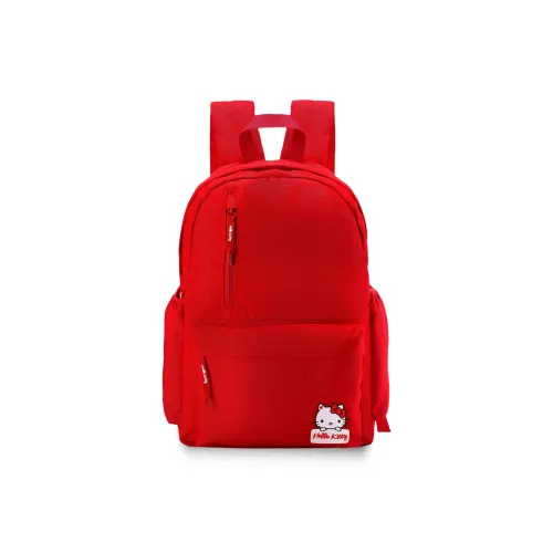 Sanrio Hello Kitty Polyester Backpack Unisex Red Санрио Hello Kitty Полиэстер Рюкзак Унисекс Красный