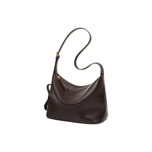 MILLIE'S Сумка через плечо из коровьей кожи сумка на плечо обычная женская кофейного цвета