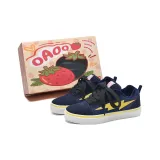 Темно-синий (Черный шнурки) [Премиум с флисовой подкладкой - более теплый и удобный]