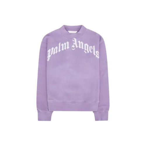 PALM ANGELS Толстовка Детская Фиолетовая