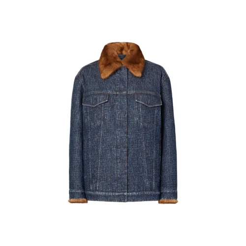 FENDI SS26 Хлопковый пуховик женский