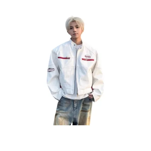 JIARONG Белый Унисекс Куртки