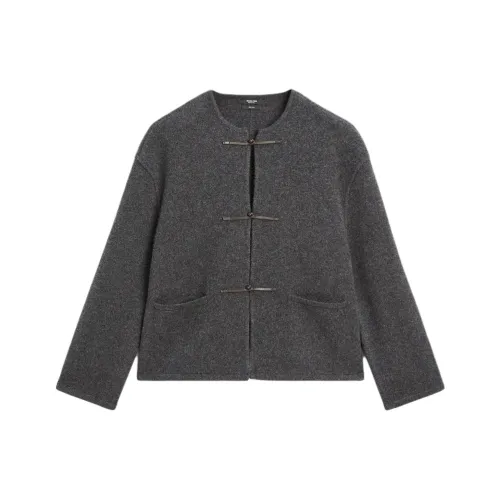 Massimo Dutti Светло-серый Женский Трикотаж