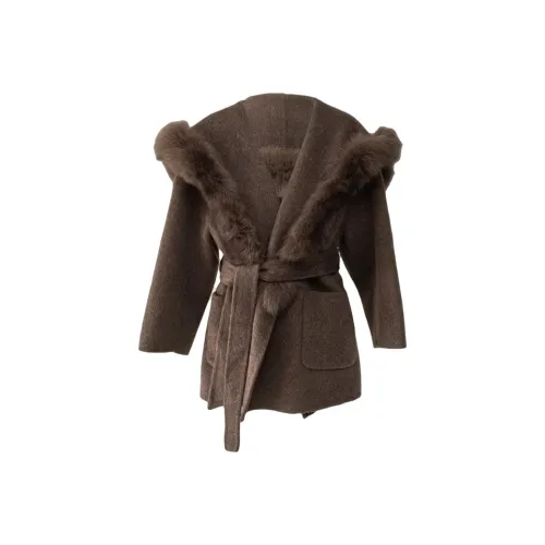Aghr Коричневый Женский Пальто
