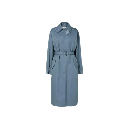 FENDI Светло-Синий Женский Тренч