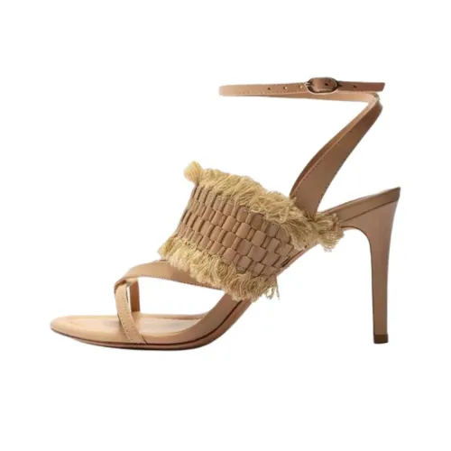 Alexandre Birman Kate one Strap Sandals 9cm Women's Beige