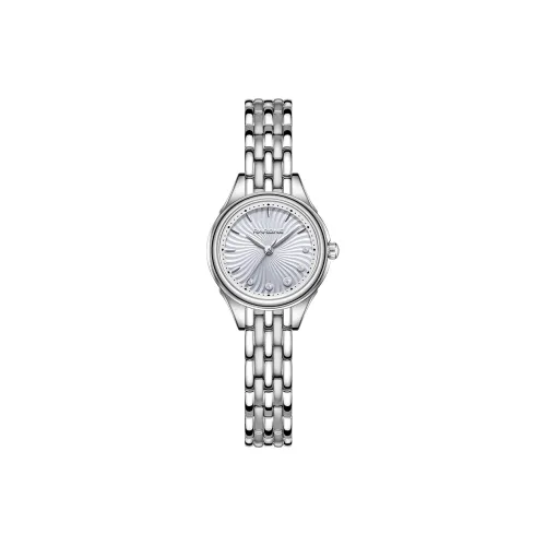 RARONE Женские часы с кварцевым механизмом ремешок из нержавеющей стали фиолетовый циферблат