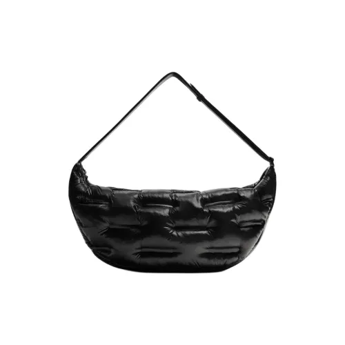 ZARA Полиамид Сумка через плечо Мужская Черная