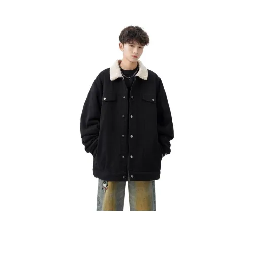 BEAR UNION Черный Унисекс Куртки