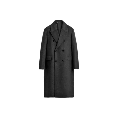 Мужское пальто с зебровым принтом серого цвета от ZARA Collaboration