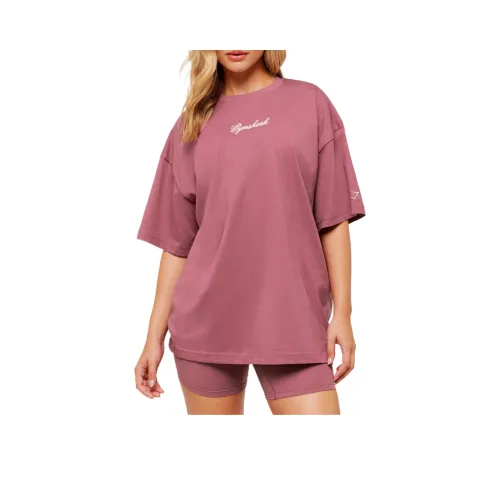 GYMSHARK Т-рубашка с оборванным рукавом женская