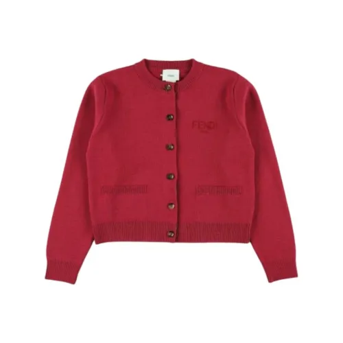 FENDI Красный Kids Свитера