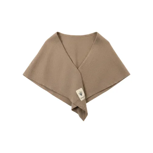 Maserati Овечья шерсть Палантины Унисекс