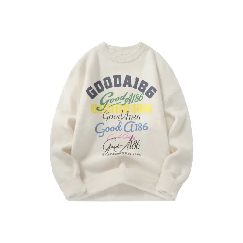 A186 Белый Унисекс Свитера