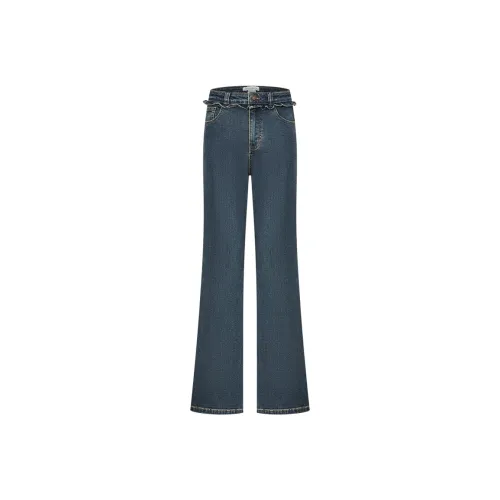 URBAN REVIVO Джинсы Женские Синие