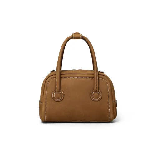 Younger Song Коровья кожа с синтетической кожей сумка обычный женский кофе