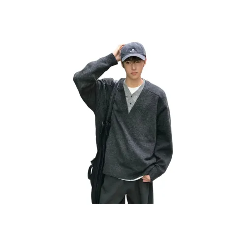 DEAR BETSY Темно-серый унисекс трикотаж