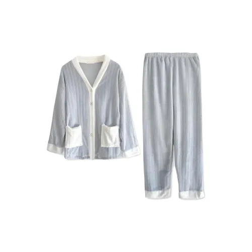 GOYN Синий и Белый Женские Пижамные Комплекты