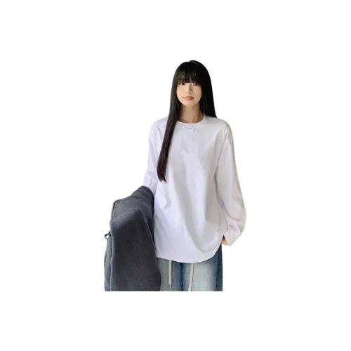 Puppytown Белый Женские T-рубашки