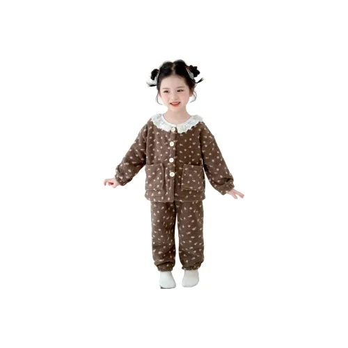 Qiao Ni Tong Домашняя одежда Набор для детей 3-7 лет