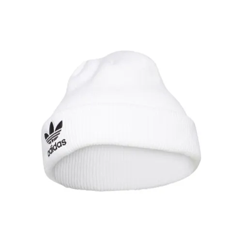 Adidas Акриловые шапки-бини унисекс белые