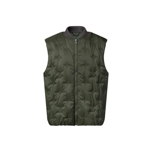 LOUIS VUITTON Мужские жилеты лесного зеленого цвета