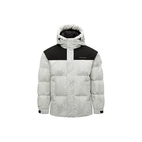 HLA Ecru Trim A5 Men's Down Jackets