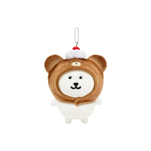 Miniso Joke Bear Roasted с наполнителем Медведь Кролик Костюм Украшение Плюшевый Брелок 9 см Длина Тела