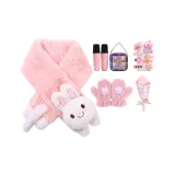 Шарф+Перчатки+Детский Аудиоконтент+Милый Заколка для волос+Букет+Коробка