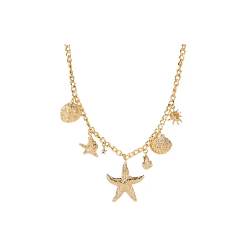 CIDER Металлические ожерелья Унисекс Золото