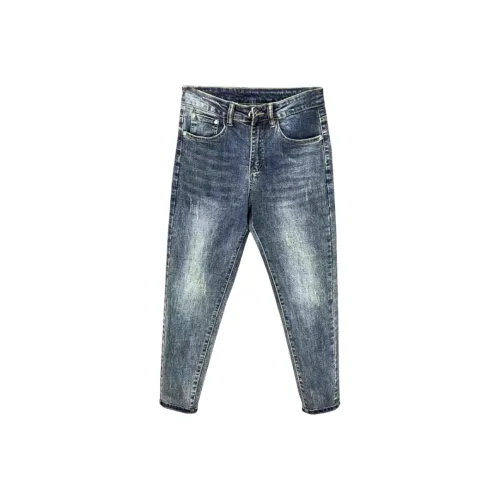 Chisportate Синий Серый Унисекс Джинсы