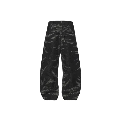 DND4DES Черные Унисекс Джинсы