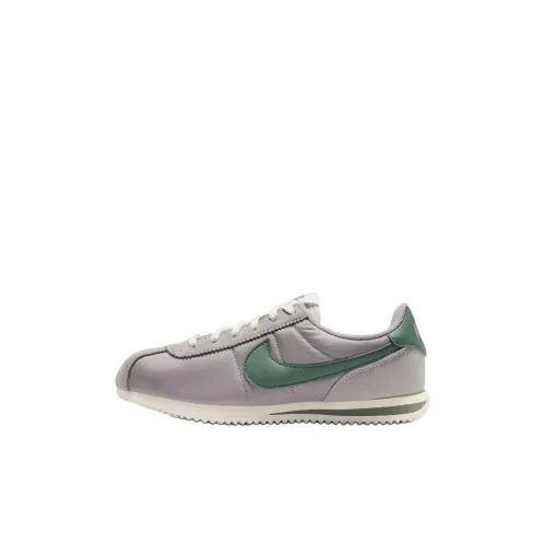 nike Cortez Textile Low Топ Kids Lifestyle Shoes Серый Зеленый Унисекс