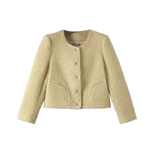 Late White CHANEL Inspired Пальто Женское