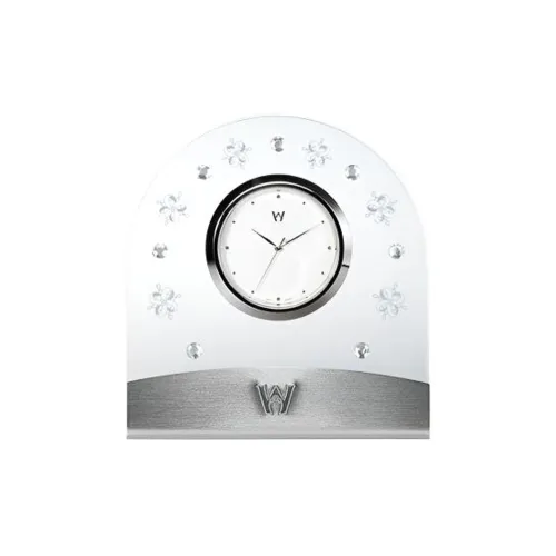 WEDGWOOD Кварцевый механизм Акриловые настольные часы Унисекс Белый