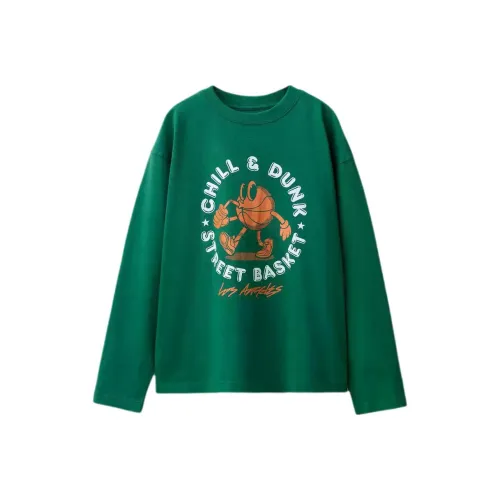 ZARA Зеленые Мужские T-рубашки