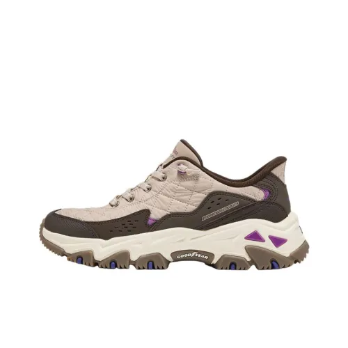 Skechers Outdoor Низкий Топ Альпинизм Походная обувь Женская Бежевая Коричневая