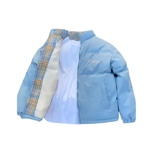 PODGORNOI Синий С подарками Съемный Металл Этикетка Мужской Пуховики