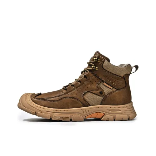 Черный короткий ботинок Martin с хвостом оленя мужской