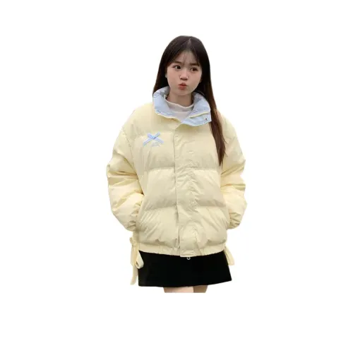 REMOULD Светло-желтый женский пуховик