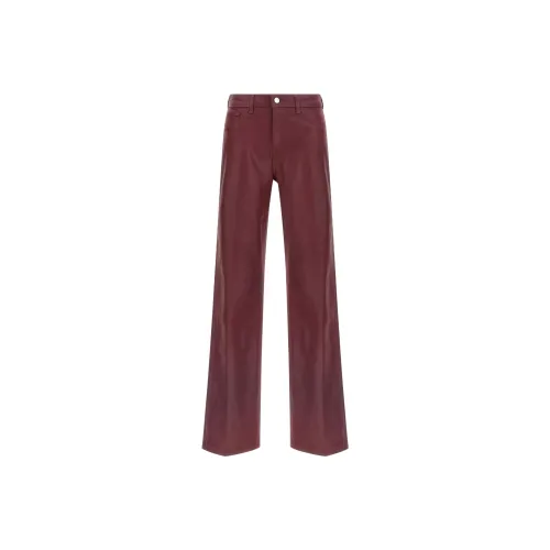 L'AGENCE Бордо Красный Женские Джинсы